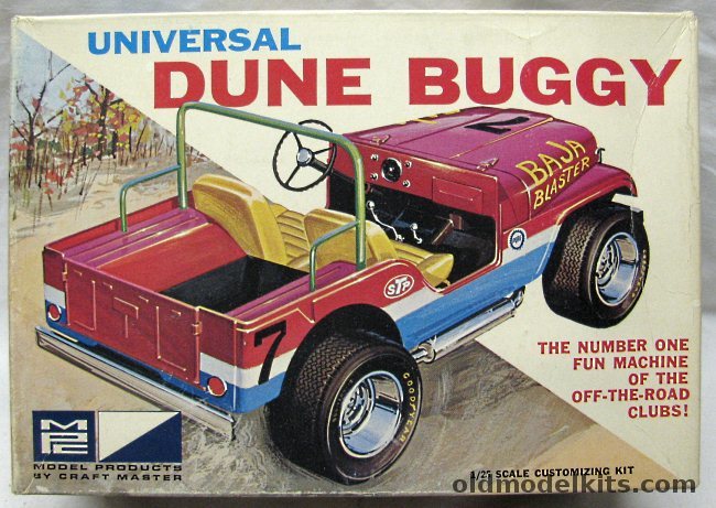 MPC 1/25 Universal Dune Buggy - Stock Universal / Off-Road Four Wheeler / Service Station Version, 405-200 plastic model kit